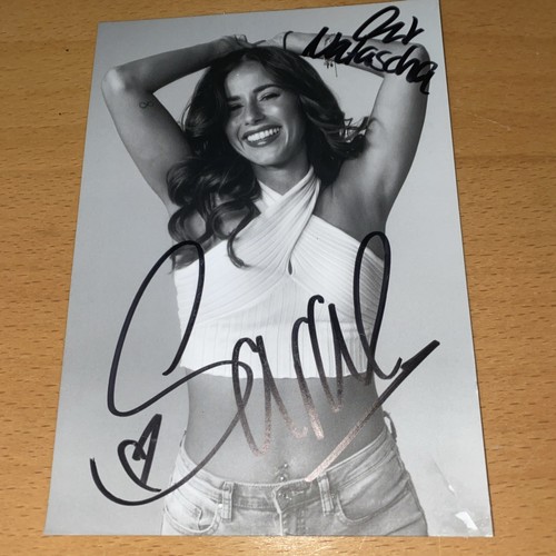 Sarah engels autogramm - engels,