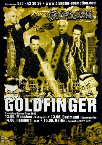 Goldfinger 2000 plakat - -,