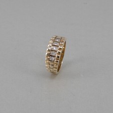 Ring  in 585/14k Gelbgold, mit