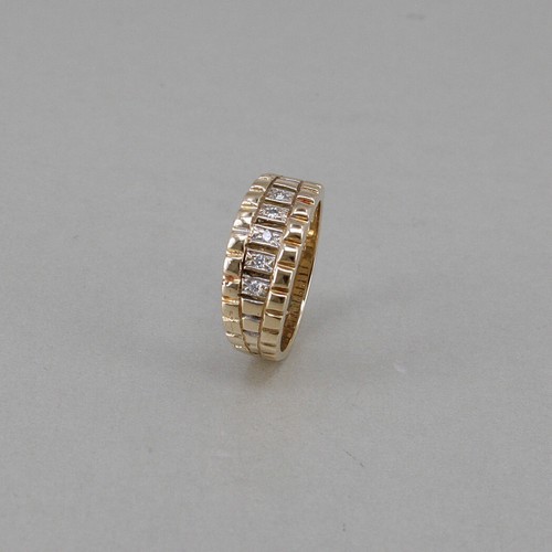 Ring 585 14k gelbgold mit - in,