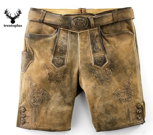 Trachtenlederhose kurz herren - kurz,