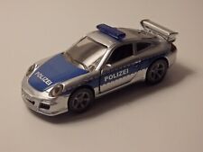 SIKU 1416 PORSCHE 911 Carrera S POLIZEI AUTOBAHN-STREIFENWAGEN (2005-2008)
