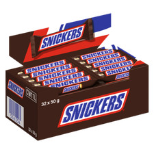 Snickers Schokoriegel, 32x50g