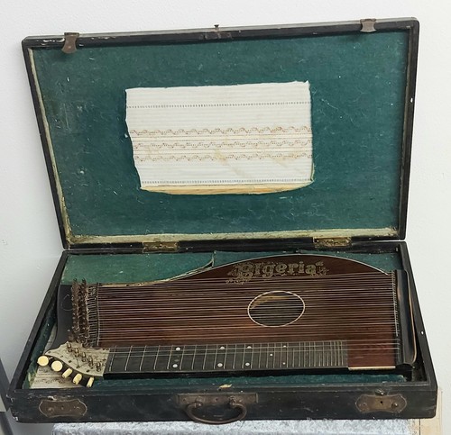 Alte antike zither - antike,