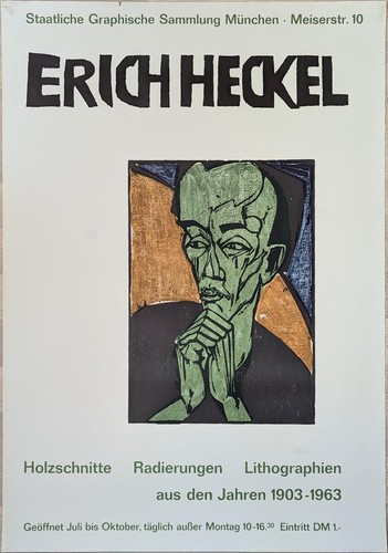 Poster plakat erich heckel - poster,