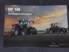MASSEY FERGUSON MF 5M Tractors, Traktoren Prospekt von 2024 in englisch (MF 204)