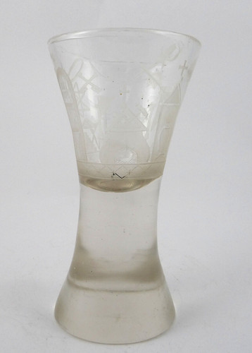 Freimaurerglas 19jh - freimaurerglas,