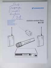Sennheiser evolution wireless Serie ew 100 Bedienungsanleitung H-25176