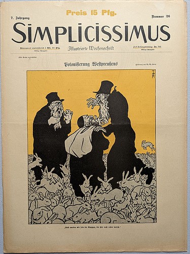 Zeitschrift simplicissimus - zeitschrift:,