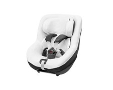 Maxi-Cosi Autositzbezug aus Biobaumwolle für Pearl 360/Pro/Mica/Eco/I-Size, Weiß