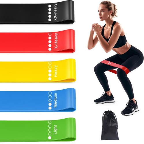5er set fitnessbänder - 5er,
