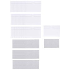 2X(50 StüCke Durchsichtiger