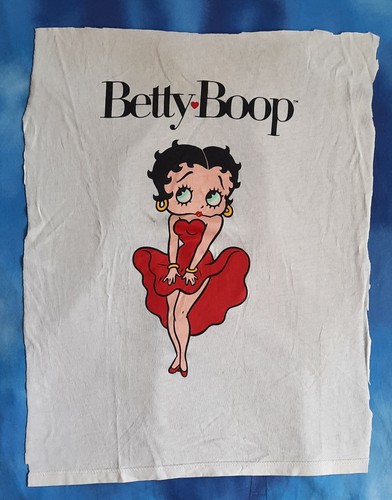 Betty boop stoff ausschnitt - boop,