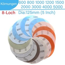 Schleifscheiben 125mm Klett 8