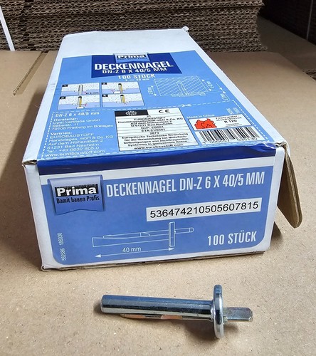 100x deckennagel 5 mm - 100x,