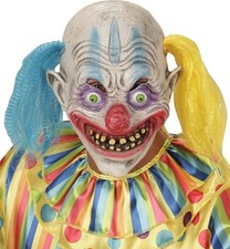 Psycho clown maske halloween - clown,