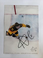 orig. Autogrammkarte Eishockey