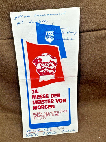 Ddr werbung messe - messe, der
