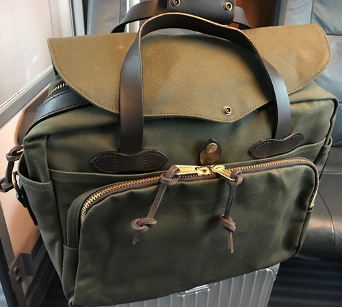 Filson rugged twill padded