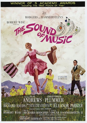 The sound music filmplakat - the, of
