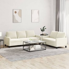 Sofagarnitur Wohnzimmer Relaxsessel Loungesofa Relaxsofa Loungesessel Couch Samt