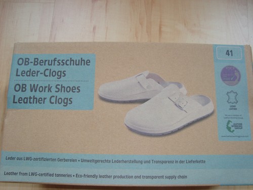 Berufsschuhe leder clogs - berufsschuhe, leder-clogs