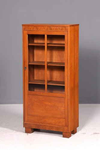 Jugendstil vitrine eiche - jugendstil,