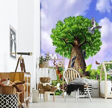 3D Groß Baum Tier Vogel C7636