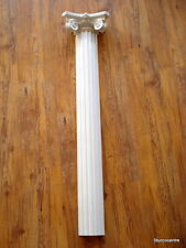 Stucco schönes großes ionisches Halbsäulen Kapitell 12,5er Säule Stuck 114-200