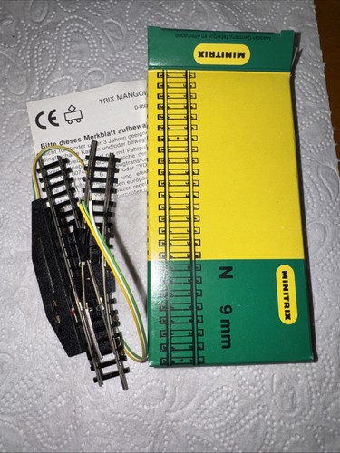 Minitrix spur weiche rechts - weiche,