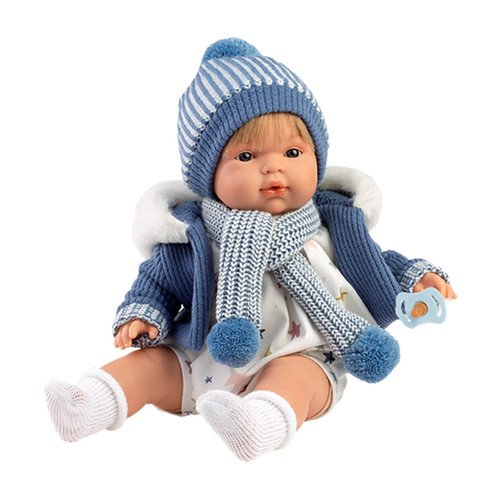 Llorens babypuppe sasha 38cm - sasha,