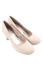 TAMARIS Hochfront-Pumps Damen Pumps Gr. DE 38 graubraun Business-Look