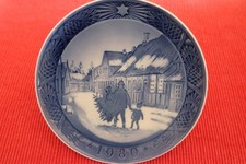 Skandinavischer Weihnachtsteller Dänemark Royal Kopenhagen "The Christmas Tree"