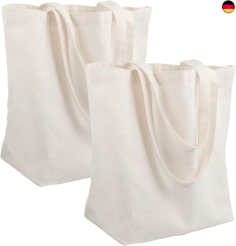 2er pack baumwolltasche - 2er,