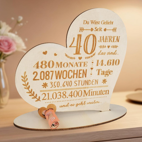 Geldgeschenk geburtstag - 40.,