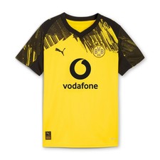 Puma BVB Heimtrikot Kinder + Flock Spielername Borussia Dortmund 2025/26 gelb NE