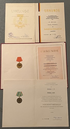 Ddr urkunde abv mdi - ddr,
