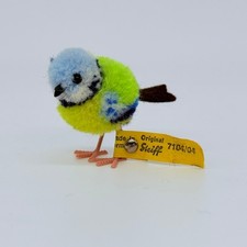 STEIFF Wollminiatur Vogel
