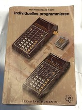 Manual, Texas Instruments TI58/59;  "individuelles Programmieren"