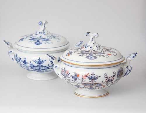 Meissen kleine deckel - kleine, terrine