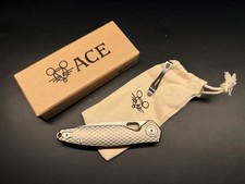 Giantmouse ACE REO Taschenmesser Titanium Magnacut NEU OVP