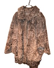 BREITSCHWANZ PERSIANER JACKE PELZ MANTEL PELZJACKE - PERSIAN LAMB FUR JACKET