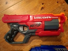 Nerf Gun Blaster N-Strike Elite Mega Cycloneshock Pistole Trommelrevolver