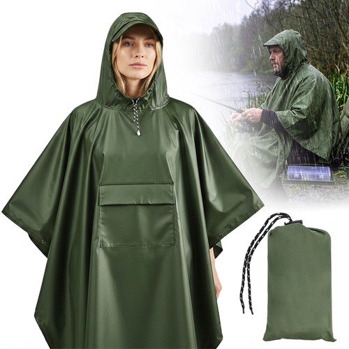 Regenponcho 210t mit - mit, kapuze
