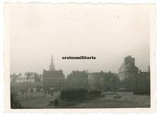 Orig. Foto Panorama Fort Strassenbahn in SAINT-MALO Bretagne Frankreich 1940