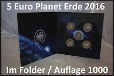 @ 5 x 5 Euro Münze Blauer