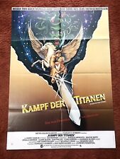 Kampf der Titanen Kinoplakat Poster A1, Harry Hamlin, Ray Harryhausen
