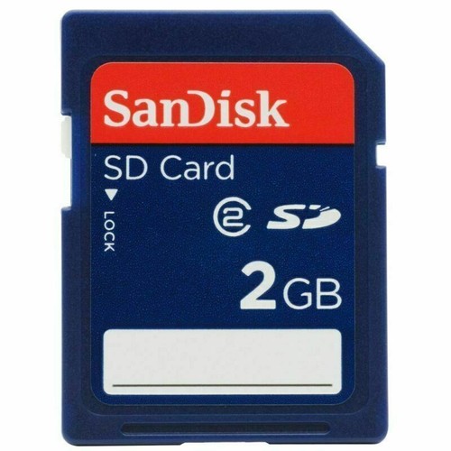 Sandisk 2gb card - sd,