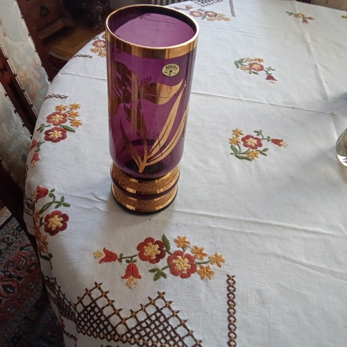 Vase handarbeit von bohemia - handarbeit,