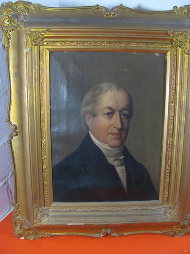 Biedermeier ölgemälde - Ölgemälde, um